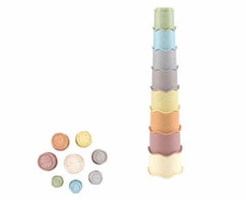 Stolp za zlaganje skodelic 40,8 cm valovi 8 kosov