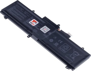 Baterija T6 Power Asus ROG Zephyrus GA502, GU502, GX502, GU532, GX532, 4940mAh, 76Wh, 4-celična, Li-poly