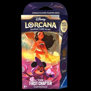 Ravensburger Disney Lorcana: Prvo poglavje - začetni komplet jantar in ametist