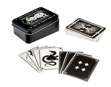 Igralne karte Harrry Potter - Temna umetnost (pločevinasta škatla)