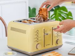 Buydeem Toaster s 4 režami DT640E, rumen