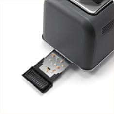 Buydeem Avtomatski opekač kruha z 2 režama DT730E, siv