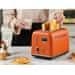 Buydeem Avtomatski opekač kruha z 2 režama DT730E, oranžna barva