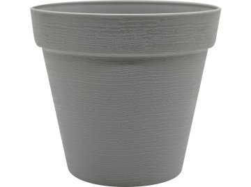 Cvetlični lonec Loft 220x200 mm svetlo siva