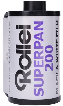 Rollei 35mm Superpan 200/ 35mm/ 36 posnetkov/ črno-bela