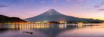 ART PUZZLE Panoramska sestavljanka Mount Fuji, Japonska 1000 kosov