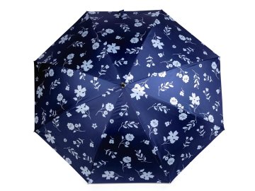 Ženski strelski dežnik - temno moder