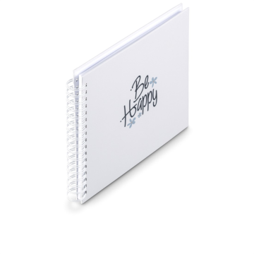 Hama klasični spiralni album Good Things HAPPY 28x24 cm, 50 strani