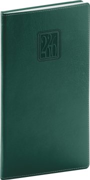 Žepni dnevnik Panama 2026, zelen