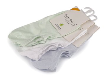 Ženske bambusove nogavice Emi Ross - (velikost 39-42) mešanica naključnih barv (3 pari)