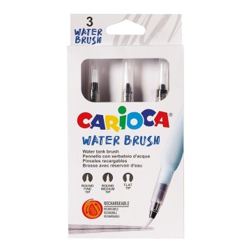 Komplet čopičev za vodo Carioca - 3 kosi