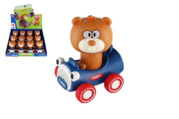 Bear/Bear Squeeze and go plastika 9x11cm na vztrajniku