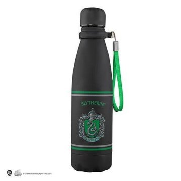 Cinereplicas Harry Potter Steklenica iz nerjavečega jekla 500 ml za tople in hladne pijače - Slytherin