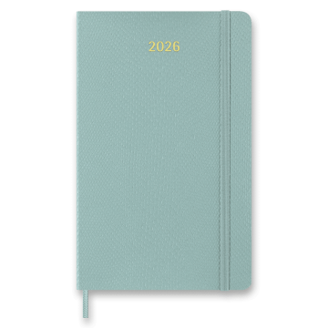 Moleskine Precious & Ethical Diary 2026 - mehke platnice, L, tedenski, zelene barve