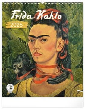 Stenski koledar Frida Kahlo 2026