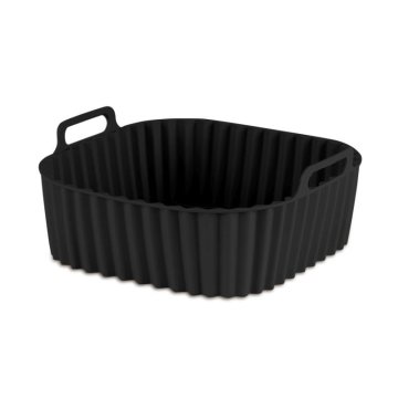 Silikonska košara za fritezo na vroč zrak Matte Black Collection BH-8886
