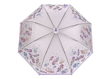 Ženske / deklice' ustrelil dežnik cvetje - vijolična lila medena rosa