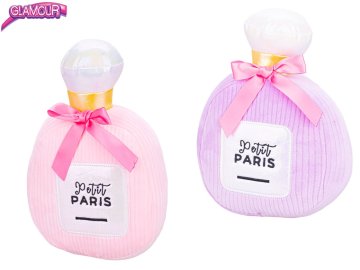 Glamour steklenička za parfum 24 cm - mešanica barv (roza, vijolična)