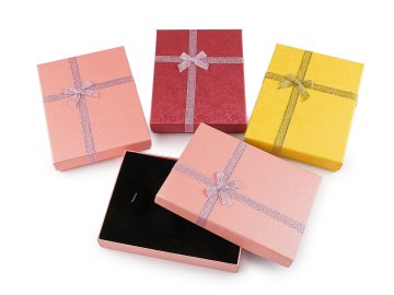 Škatlica za nakit 12x16 cm - mešanica naključnih barv (8 kosov)