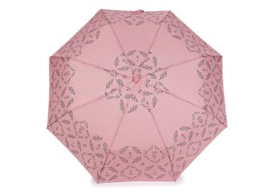 Ženski zložljivi dežnik - puder