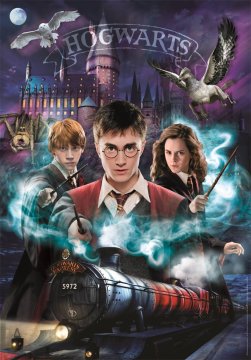Clementoni Sestavljanka Harry Potter: Dobrodošli v Bradavičarki 1000 kosov