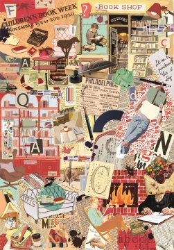 Clementoni Sestavljanka Več je več: knjige in pisanje 1000 kosov