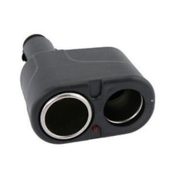 PremiumCord Avtomobilski napajalnik - razdelilnik