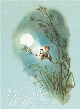 Stenski Jiří Trnka Hrošči - izvirna ilustracija 2026