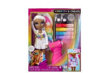 Rainbow High Air Brush lutka - sive oči TV