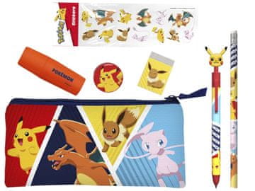 Šolski set Pokémon z nalepkami