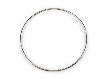 Kovinski obroč / ročaj za vrečko Ø18,7 cm - nikelj