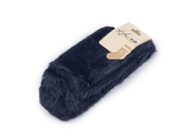 Ženske / dekliške tople nogavice - temno modre