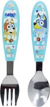 Stor Otroški jedilni pribor 2 kosa Bluey