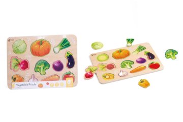 Sestavljanka/Puzzle board rastlinski les v foliji 30x21cm 18m+