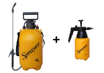 Set razpršilcev Kovinska razpršilna kopja 36cm 4l + 1l BREZPLAČNO