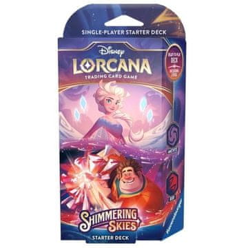 Disney Lorcana: Shimmering Skies - začetni komplet ametist in rubin