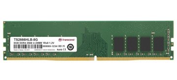 Transcend pomnilnik 8GB DDR4 2666 U-DIMM 1Rx8 1Gx8 CL19 1.2V