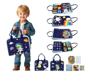 2Kids Toys Senzorna zavzeta knjiga Vesolje