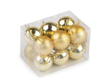 Božične bučke Ø30 mm - zlate