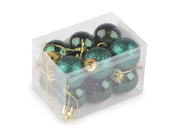 Božične bučke Ø30 mm - temno zelene