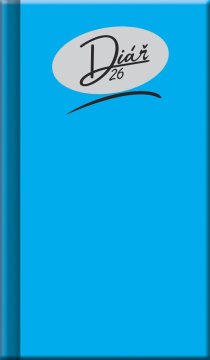 Žepni dnevnik 2026 - COLORS modra (A6)