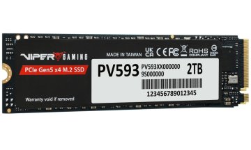 PATRIOT VIPER PV593 2TB SSD / Notranji / M.2 NVMe PCIe Gen5 x4 / 2280 /