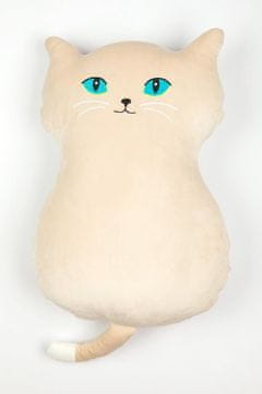 CAT BIG EYES beige 53 cm