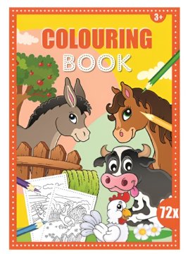 Pobarvanka 72 strani A4 kmetija