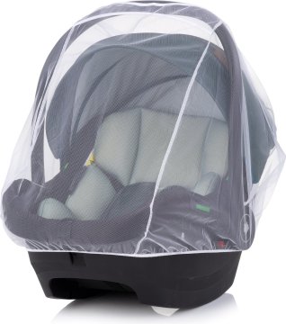 Chipolino Univerzalna mreža proti komarjem za avtomobilski sedež Bela