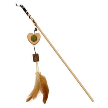 Lesena srčna vaba z mačjo meto