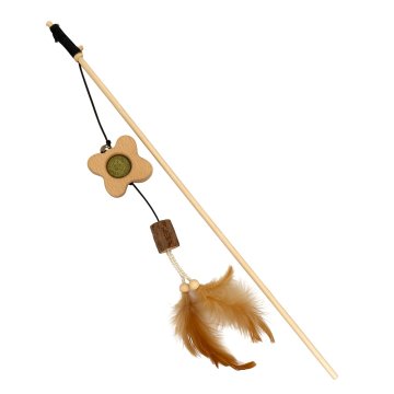 Lesena vaba za metulje z mačjo metlico