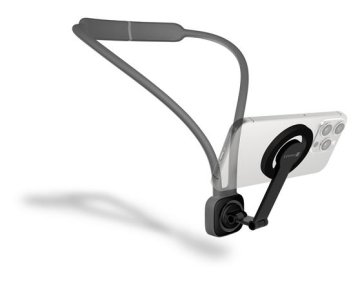 CONNECT IT MagSafe POV magnetno vratno držalo za telefon SIVA