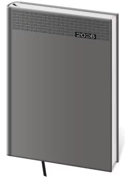 Dnevnik 2026 tednik B5 Gommato - siv