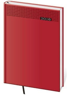 Dnevnik 2026 tedenski B5 Gommato - rdeč